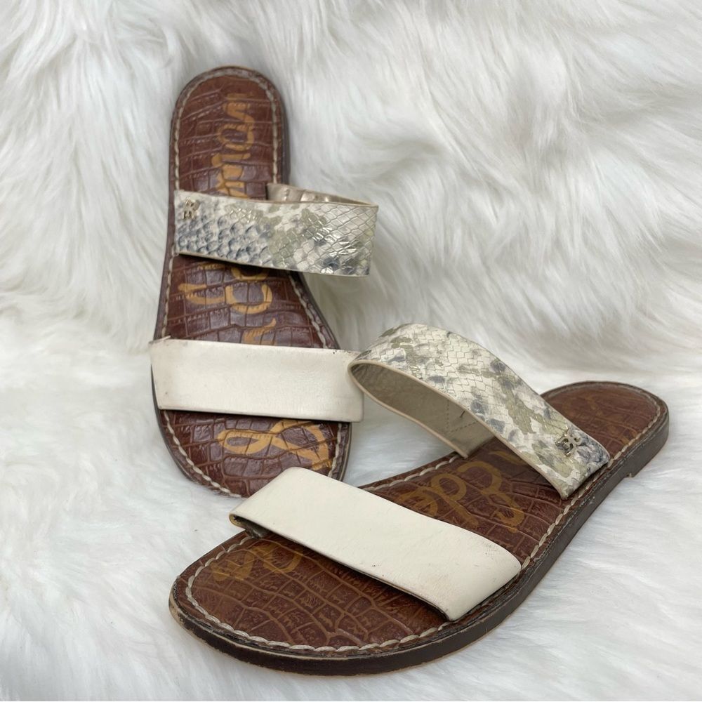 Sam Edelman Gala Slide Sandal Size 5.5 Snake Print